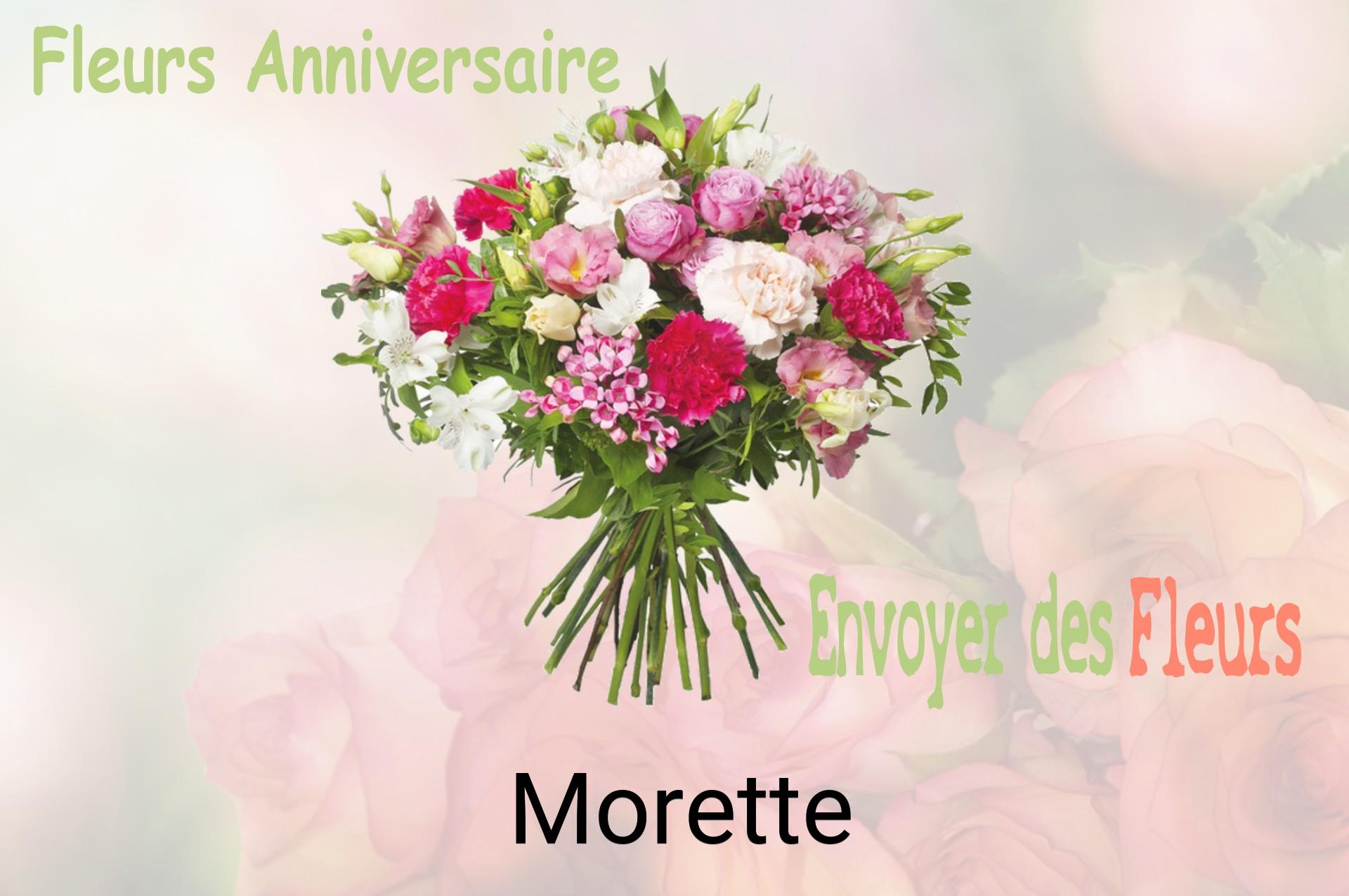 Bouquet de fleurs d’anniversaire livré à Morette